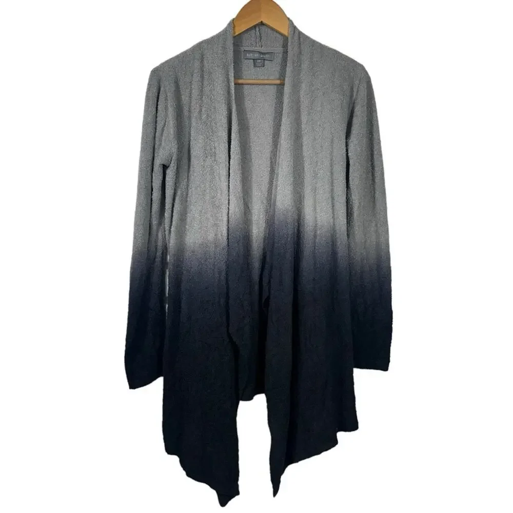 Barefoot Dreams Ombre Asymmetrical Cardigan Size Small - Picture 3 of 12